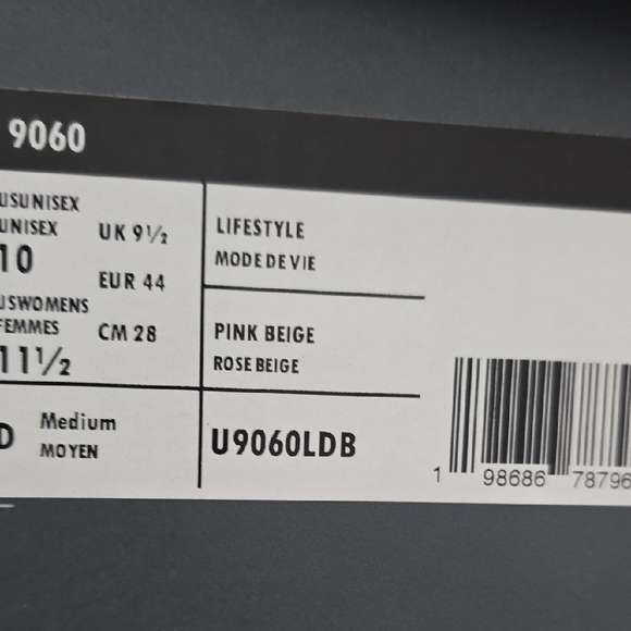 New Balance Women's Pink and Yellow Sneakers - Picture 6 of 6